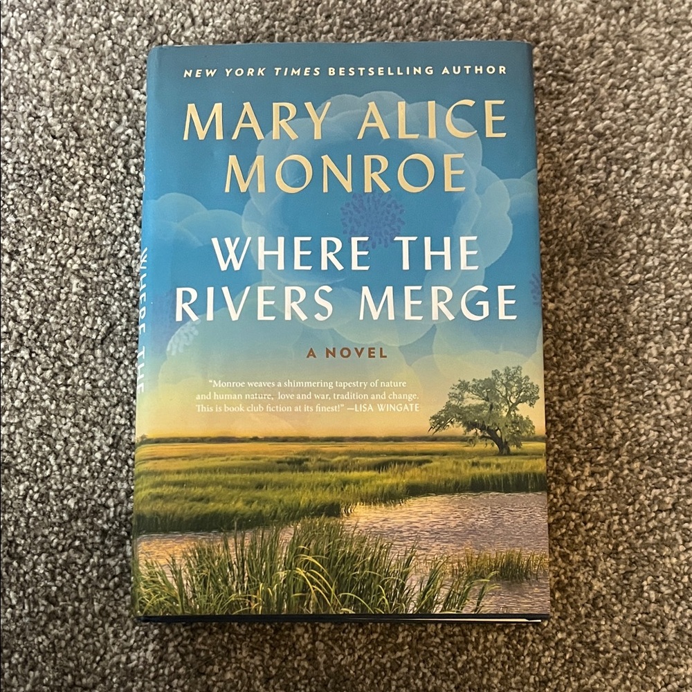 'Where the Rivers Merge' Hardcover Book